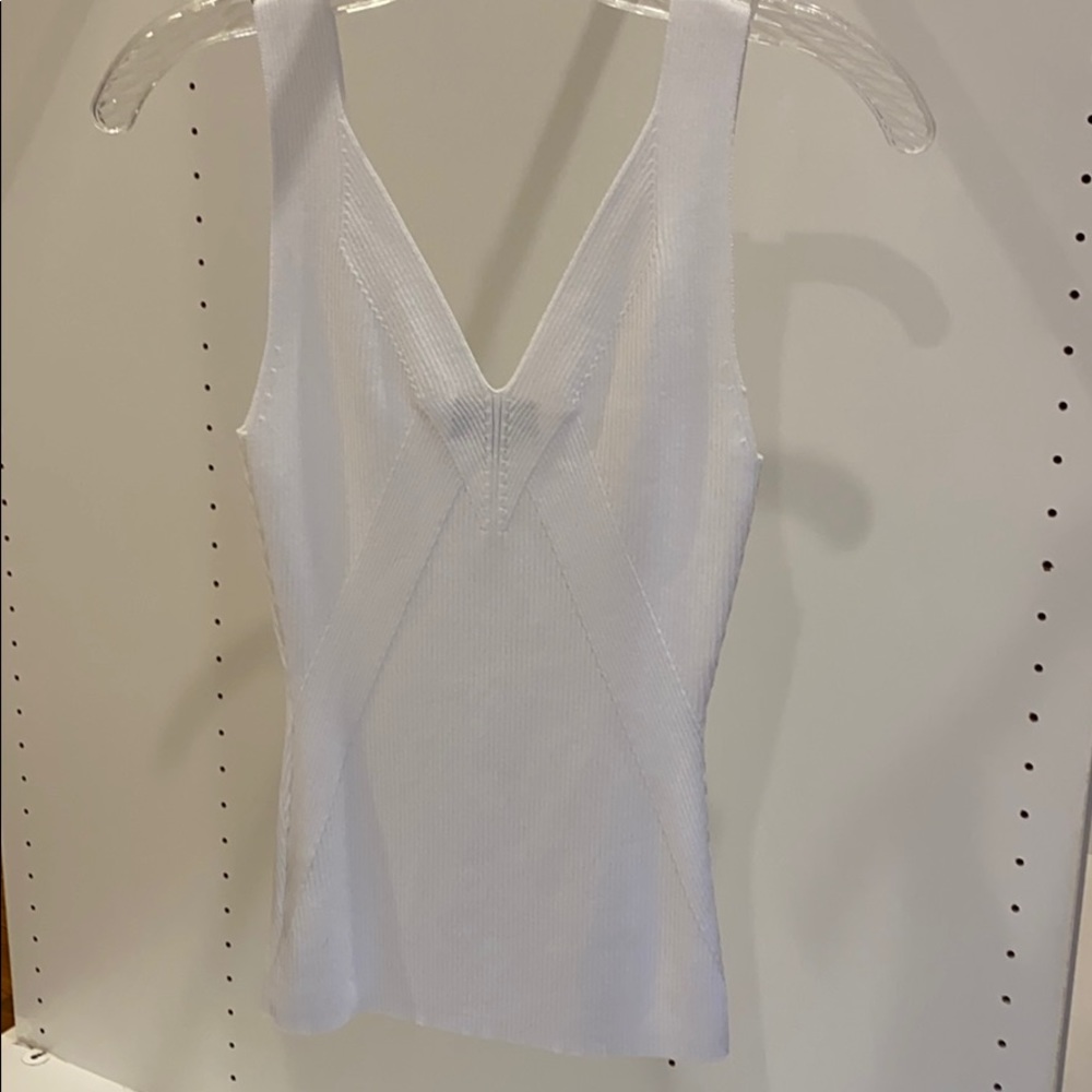 Beautiful Intermix rib knit top. Worn once. Excellent condition. - Picture 2 of 10
